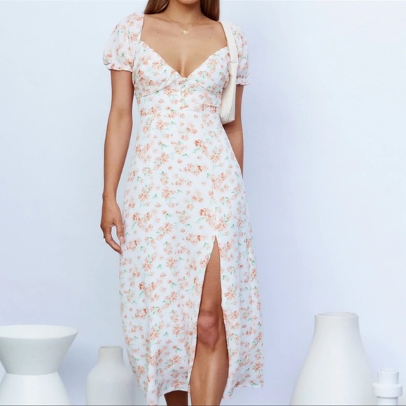 Not Too Far Midi Dress - Picture 1 of 13